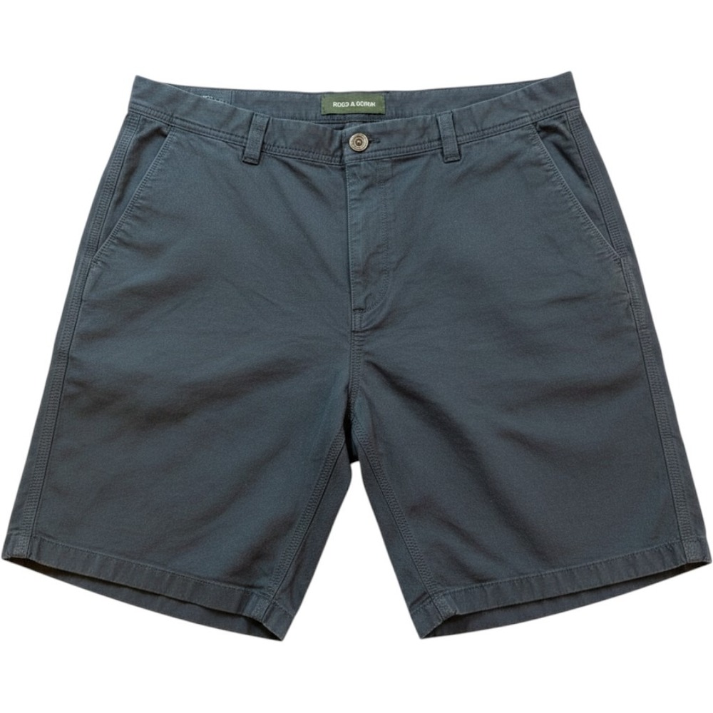 Rodd & Gunn Mens Original Fit Chino Shorts Navy Blue Size 36 Cotton Stretch